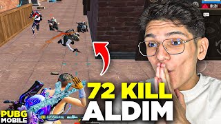 72 KİLL ALDIM YENİ KİLL REKORUM  PUBG MOBİLE [upl. by Casabonne]