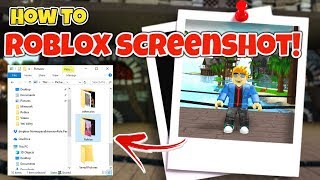 How To Take a Roblox Screenshot  Where To Find My Roblox Screenshot EASY [upl. by Narot]