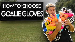 HOW TO CHOOSE GOALKEEPER GLOVES LIKE A PRO [upl. by Araed801]