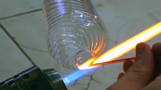 Making Murano Glass Drinking Glass With Lampworking Technique In Venice Italy [upl. by Luedtke]