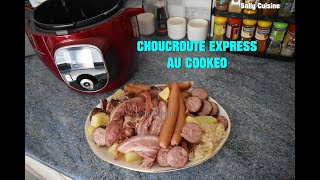 CHOUCROUTE EXPRESS AU COOKEO  SALLY CUISINE Episode 77 [upl. by Lorenzana]