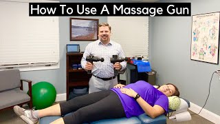 How To Use A Massage Gun [upl. by Ocsecnarf366]