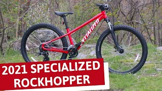 The AllNew 2021 Specialized Rockhopper Review Reborn to be a killer entry level Mountain bike [upl. by Gereld]