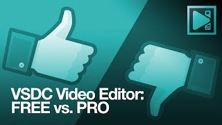 VSDC Video Editor FREE version vs PRO version [upl. by Almeeta109]