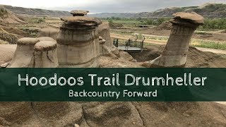 Hoodoos Trail Hike Drumheller Alberta Canada [upl. by Tomchay237]