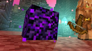 What is CRYING OBSIDIAN How to GET and USE it in Minecraft 116 Nether Update [upl. by Ryder874]