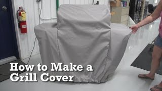 How to Make a Grill Cover [upl. by Katee]