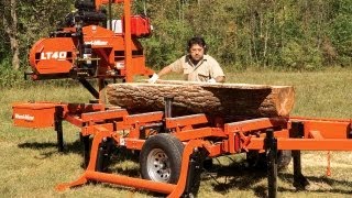 LT40 Hydraulic Portable Sawmill Walkthrough  WoodMizer [upl. by Anilos852]