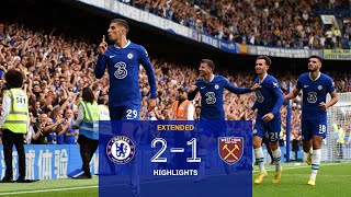 Chelsea 21 West Ham  Extended Premier League Highlights [upl. by Fifine]