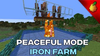 Peaceful Iron Farm The Simplest Iron Farm [upl. by Ealasaid436]