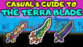 TERRARIA TERRABLADE GUIDE Terraria Sword Guide 2020 How to craft the Terraria Terra Sword  Blade [upl. by Naval]