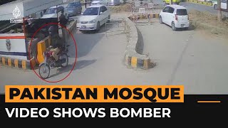 Video shows suspected Pakistan mosque attacker in police uniform  Al Jazeera Newsfeed [upl. by Iolenta349]