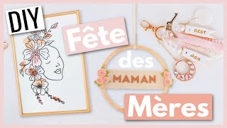 DIY CADEAUX FÊTE DES MÈRES  Idées Faciles et Pas Chères [upl. by Anneirb]