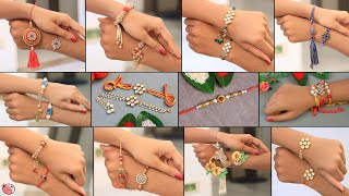 Easy to Make Rakhi At Home  DIY Rakhi 2020  For BhaiyaBhabhi [upl. by Baoj]