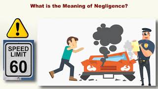 Concept of Negligence in Tort Law [upl. by Shanan]