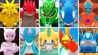 Pokémon Mystery Dungeon DX  All Bosses amp Legendaries [upl. by Adnik623]