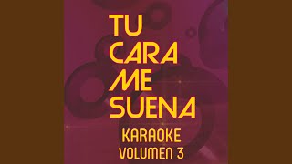 Colgando en Tus Manos Karaoke Version [upl. by Alcinia]