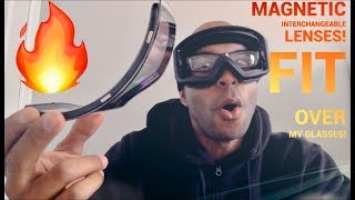 The Best POLARIZED Ski Goggles that really FIT OVER YOUR GLASSES  OTG [upl. by Akinaj]