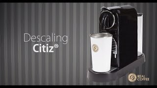 Descaling Nespresso Citiz® [upl. by Paxon]