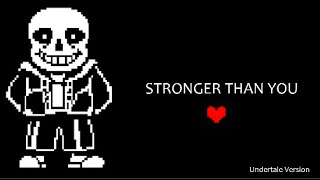 SANS Stronger Than You LYRICS [upl. by Limhaj]