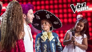 David Majo Valiente y Alana cantan Mi Salón está de Fiesta  Batallas  La Voz Kids Colombia 2018 [upl. by Pansy]