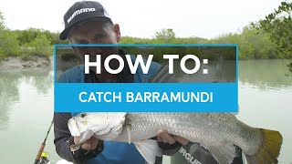 HOW TO Catch Barramundi in creeks and drains [upl. by Anairdna448]