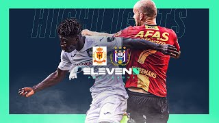 KV Mechelen  RSC Anderlecht hoogtepunten [upl. by Anaibib]