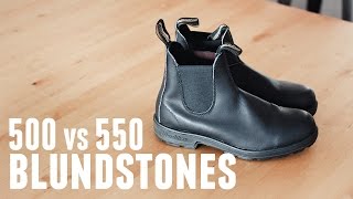 Blundstone Boots Review Original 500 vs Super 550 — HD [upl. by Ainud]