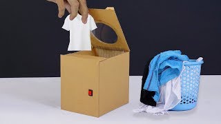 How to Make a Mini Washing Machine at Home [upl. by Adnelg]