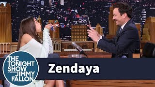 Zendaya and Jimmy Get Creative with Instagram Boomerangs [upl. by Dolloff]