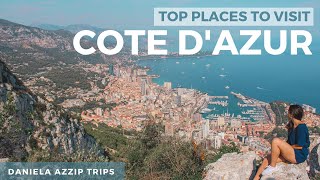 TOP 7 Places to visit in Cote DAzur  What to visit in French Riviera [upl. by Prudence]