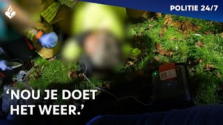 Reanimatie hardloper  POLITIE 247 [upl. by Ariajay]