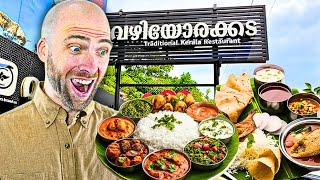 Unreal Veg amp NonVeg KERALA FOOD at Vazhiyorakkada Restaurant  Kilimanoor India [upl. by Yelrahc822]