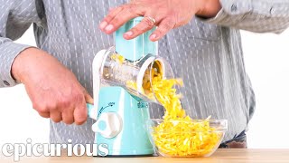 5 Cheese Gadgets Tested by Design Expert  Well Equipped  Epicurious [upl. by Bahe242]