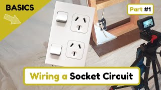 Basics Wiring a Socket Circuit [upl. by Ozner]