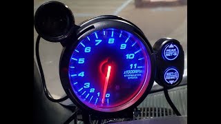 How to Install a Racing Tachometer [upl. by Oiramal]