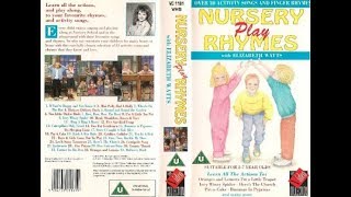 Nursery Play Rhymes 1990 UK VHS [upl. by Neerual]