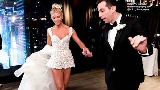 Nick Cordero and Amanda Kloots Perform Epic 1st Wedding Dance [upl. by Aihpos]