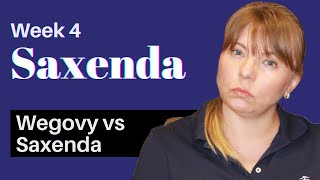 Saxenda Week 4 Results Wegovy Ozempic Compared to Saxenda  Liraglutide vlog [upl. by Justinn]