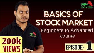 Stock Market Free Course For Beginners To Advanced Episode1 [upl. by Settera187]