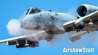 A10 Warthog Live Fire Training [upl. by Heydon]