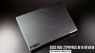 Asus ROG Zephyrus M16 Review  Intel 11th Gen Core i9 [upl. by Arutek]