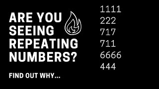 Twin Flame Repeating Numbers Signs amp Meaning ⎮What it means when youre seeing 1111 222 444 [upl. by Henri]