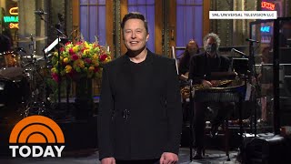 Elon Musk Reveals He Has Asperger’s Syndrome On SNL  TODAY [upl. by Adyol]