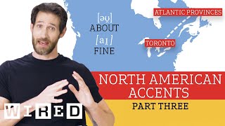 Accent Expert Gives a Tour of North American Accents  Part 3  WIRED [upl. by Manvel]