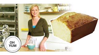 Professional Baker Teaches You How To Make POUND CAKE [upl. by Aynnek]