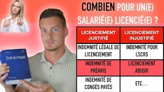 Les IndemniteÌs De Licenciement [upl. by Kelwin26]