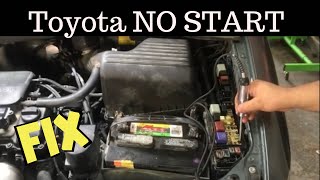 Toyota crank no start FIX [upl. by Flem]