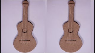 Como Hacer Una Guitarra Con Material Reciclado [upl. by Bac]