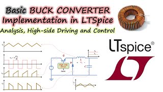 Lab 3 Buck Converter in LTSpice  Power Electronics [upl. by Ahsikyt]